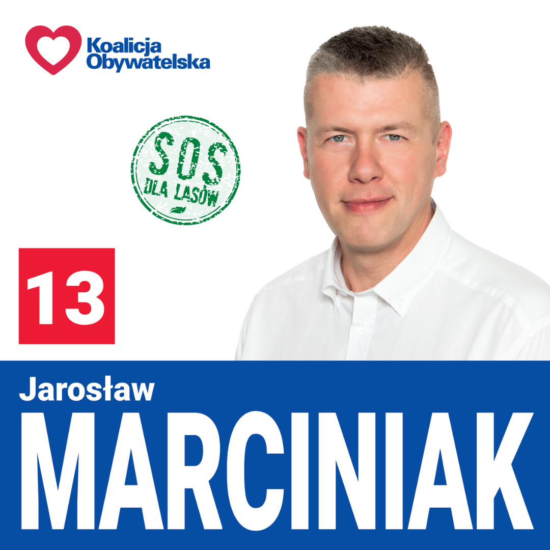 Logo Jarosław Marcinak PO